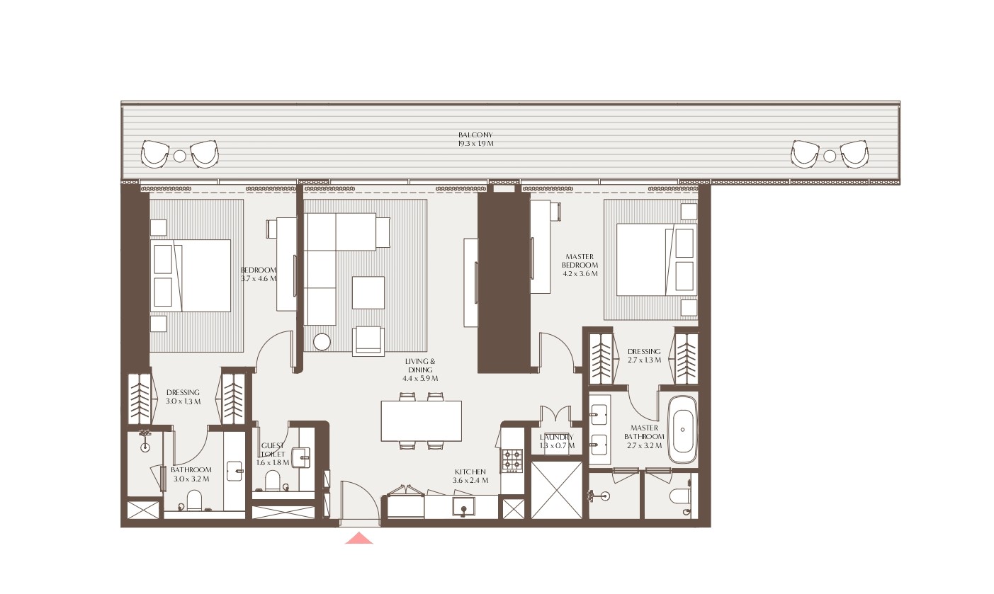 Akala Hotels and Residences - 2 Bedroom Apartment