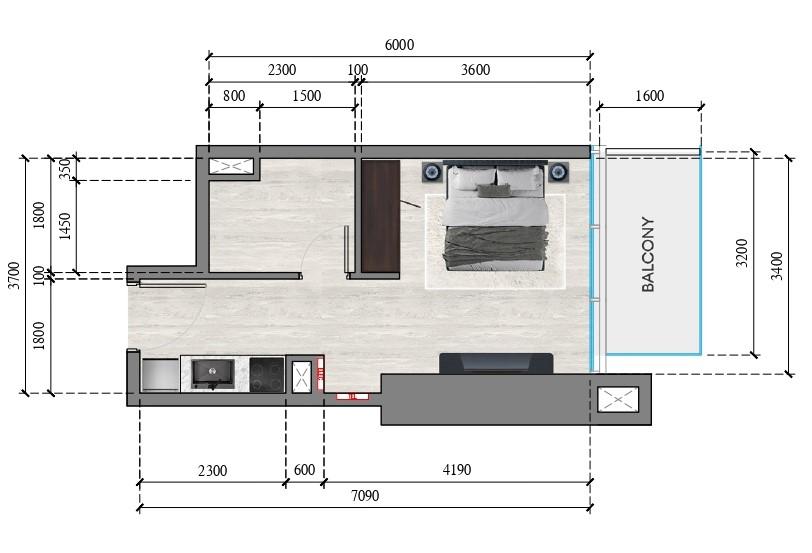Auresta Tower - Studio - Premium Furnished Apartments in JVC
