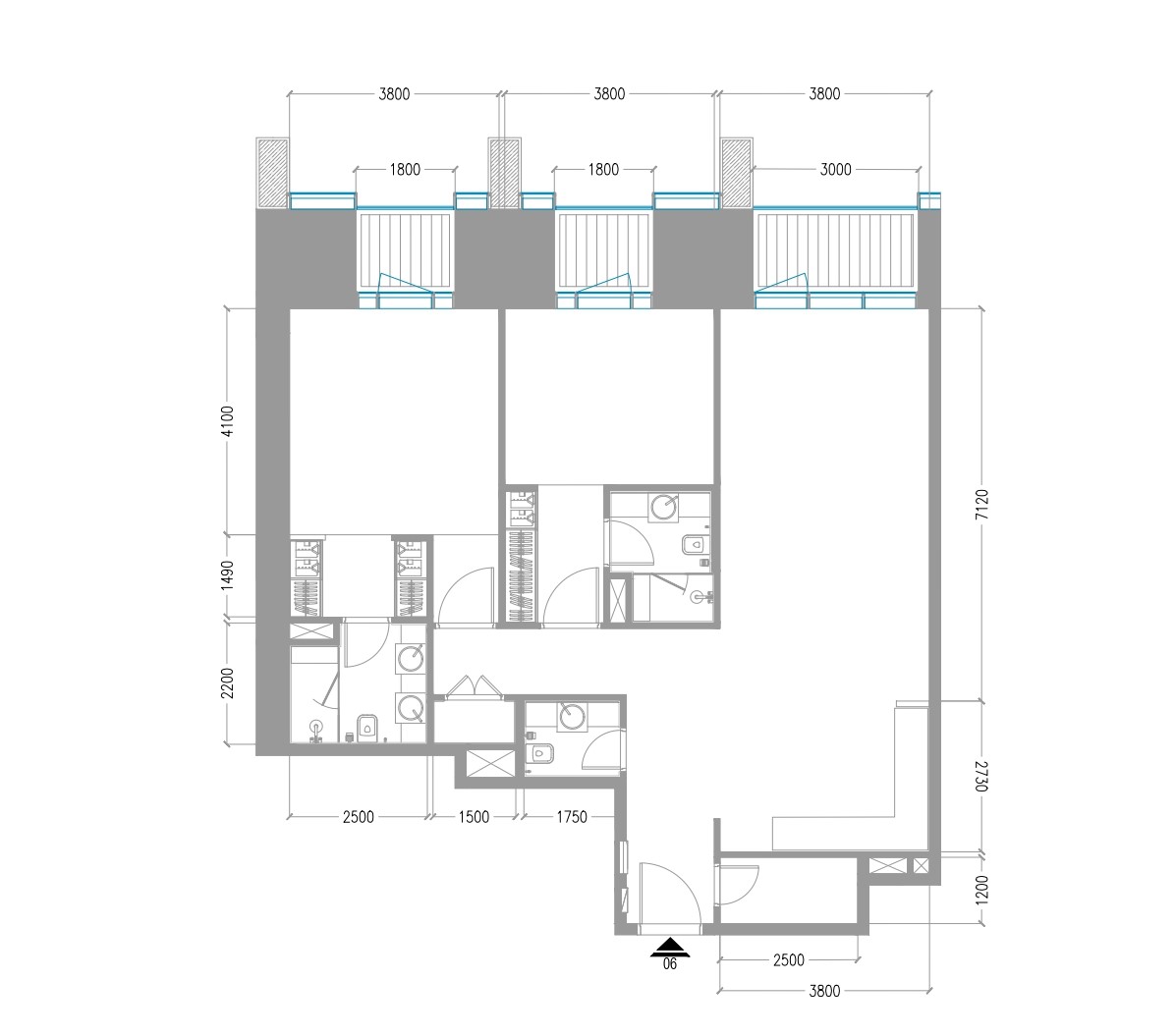 Tiger Sky Tower - 2 Bedroom Apartment