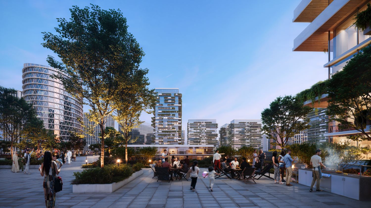 Azizi Milan - 3 Bedroom Apartment + Maid Room