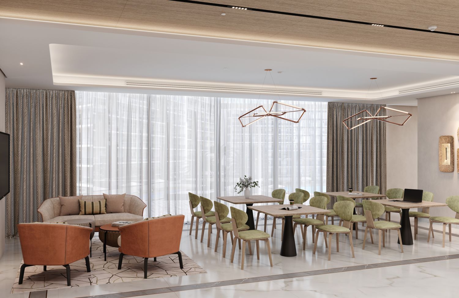 Azizi Milan - 3 Bedroom Apartment + Maid Room