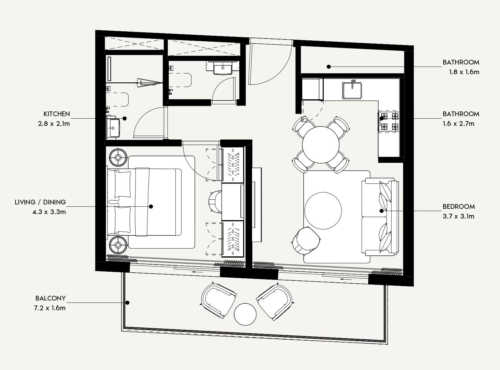 Azizi Noura - 1 Bedroom Apartment - High Return on Investment