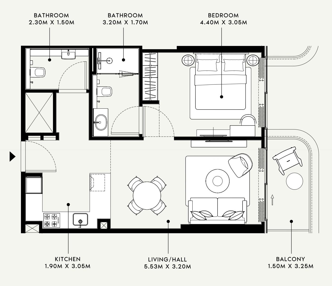 Azizi Ruby - 1 Bedroom Apartment - Modern Design & High Rental Yield in JVC