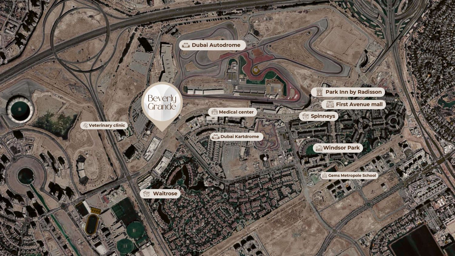 Beverly Grande - 1 Bedroom Apartment