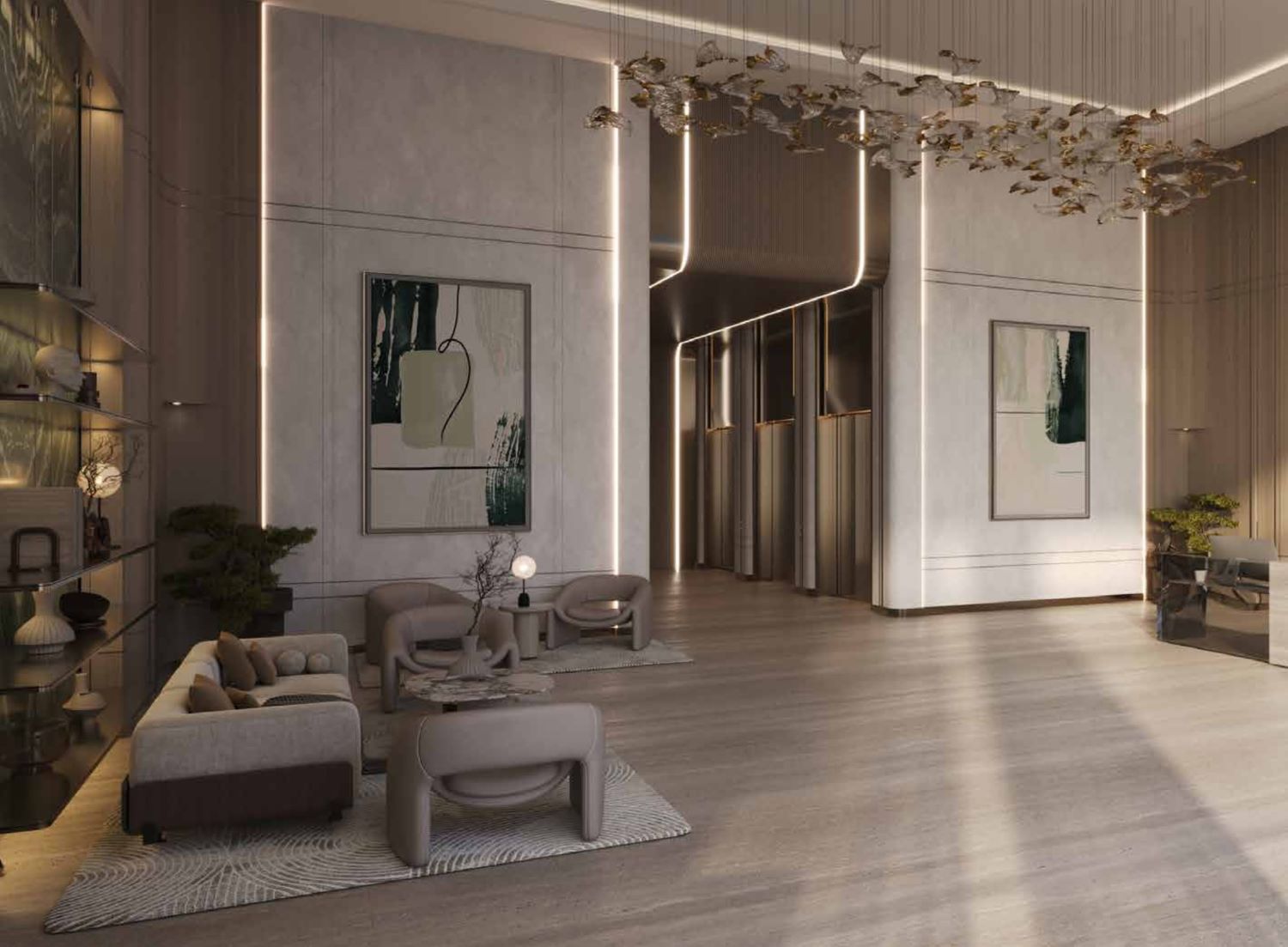 Binghatti Amberhall - 2 Bedroom Apartment