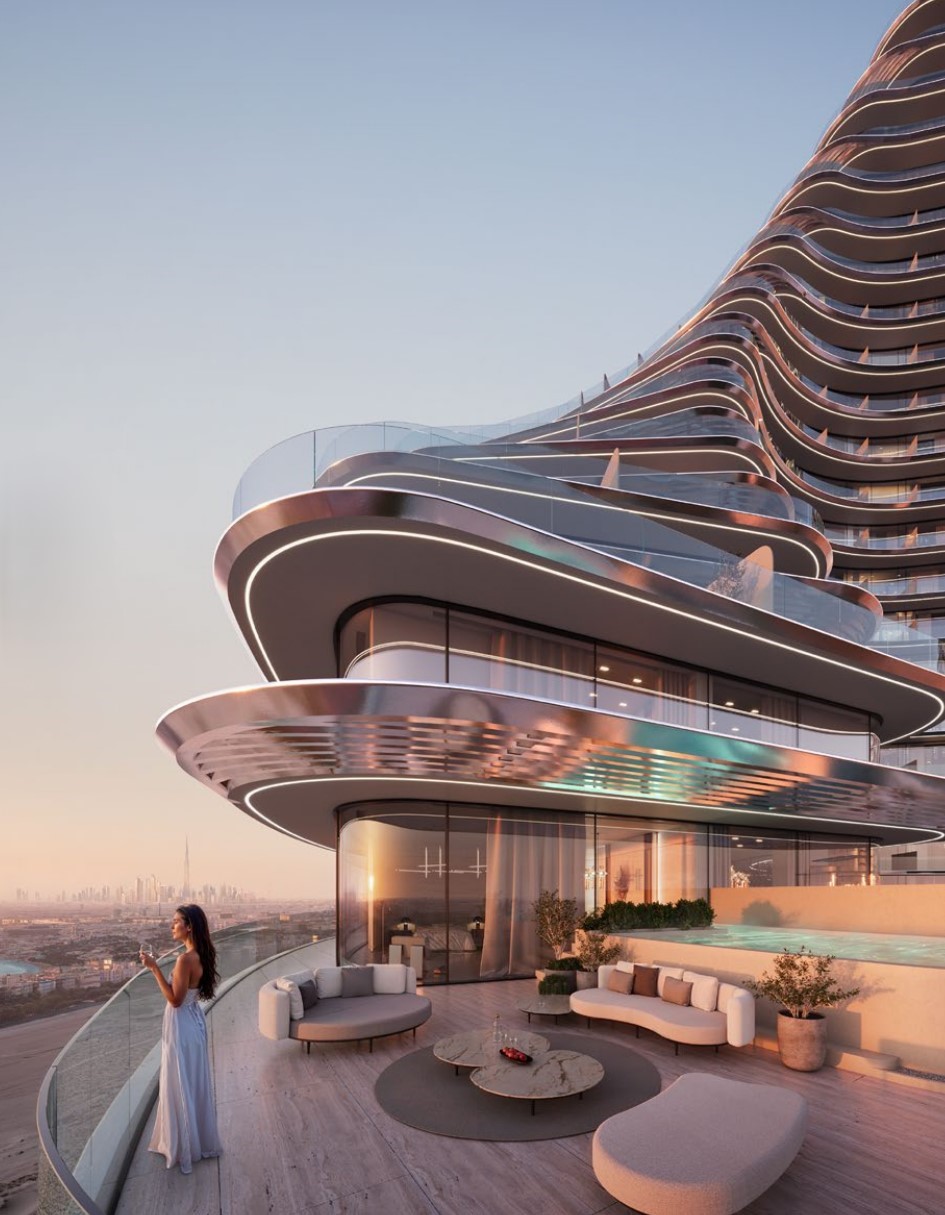 Binghatti Flare - 3 Bedroom Apartment + Pool