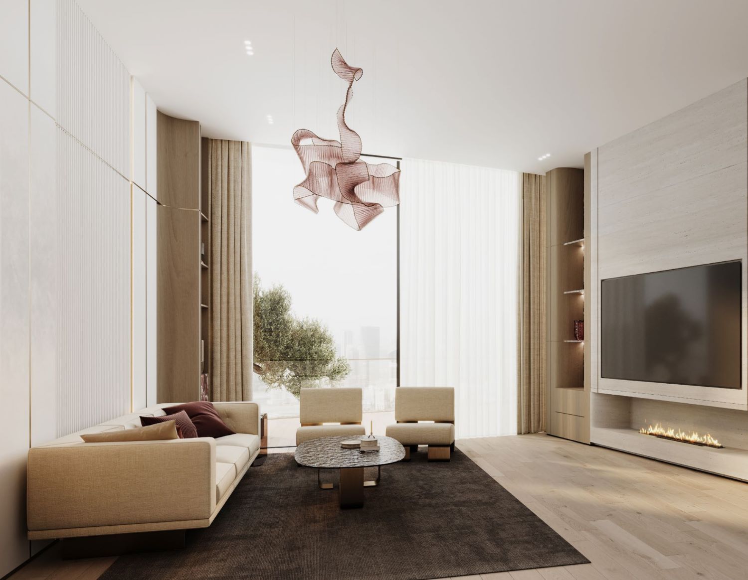 Binghatti Flare - 3 Bedroom Apartment + Pool