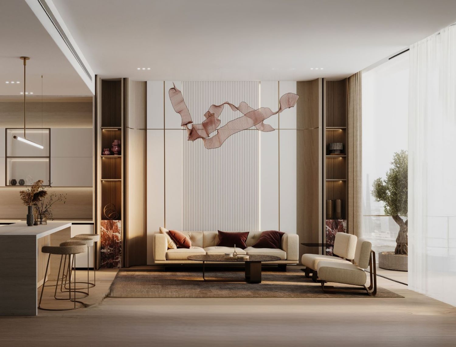 Binghatti Flare - 3 Bedroom Apartment + Pool