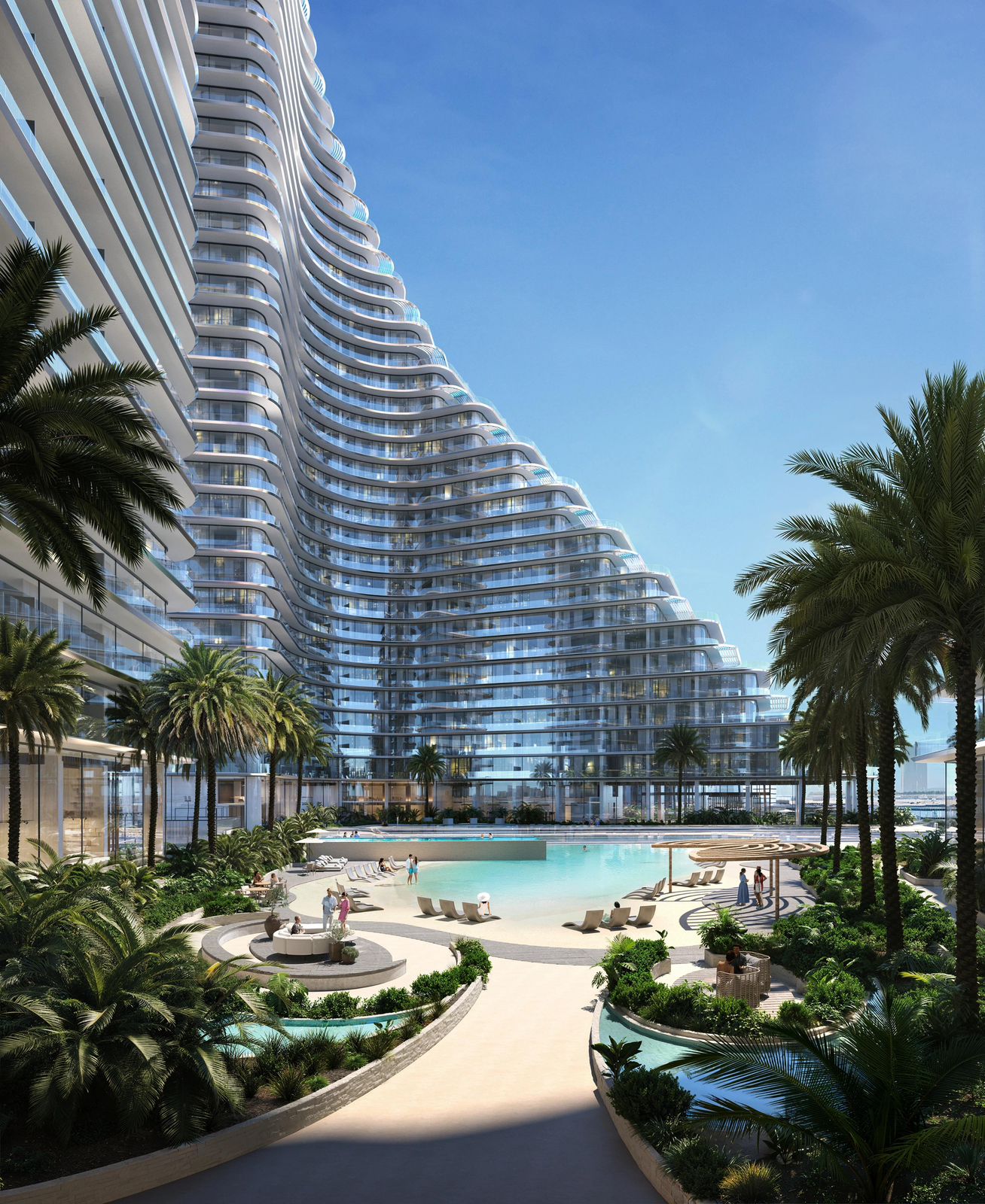 Binghatti Flare - 3 Bedroom Apartment + Pool