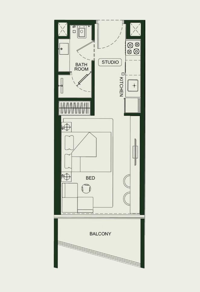 Binghatti Hillcrest - Studio - Investment Opportunity in Arjan