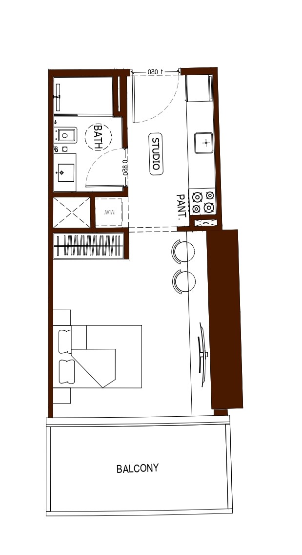 Binghatti Hillviews - Studio