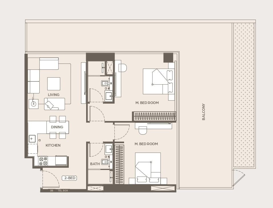 Binghatti Ivory - 2 Bedroom Apartment - Exclusive Living in Al Jaddaf