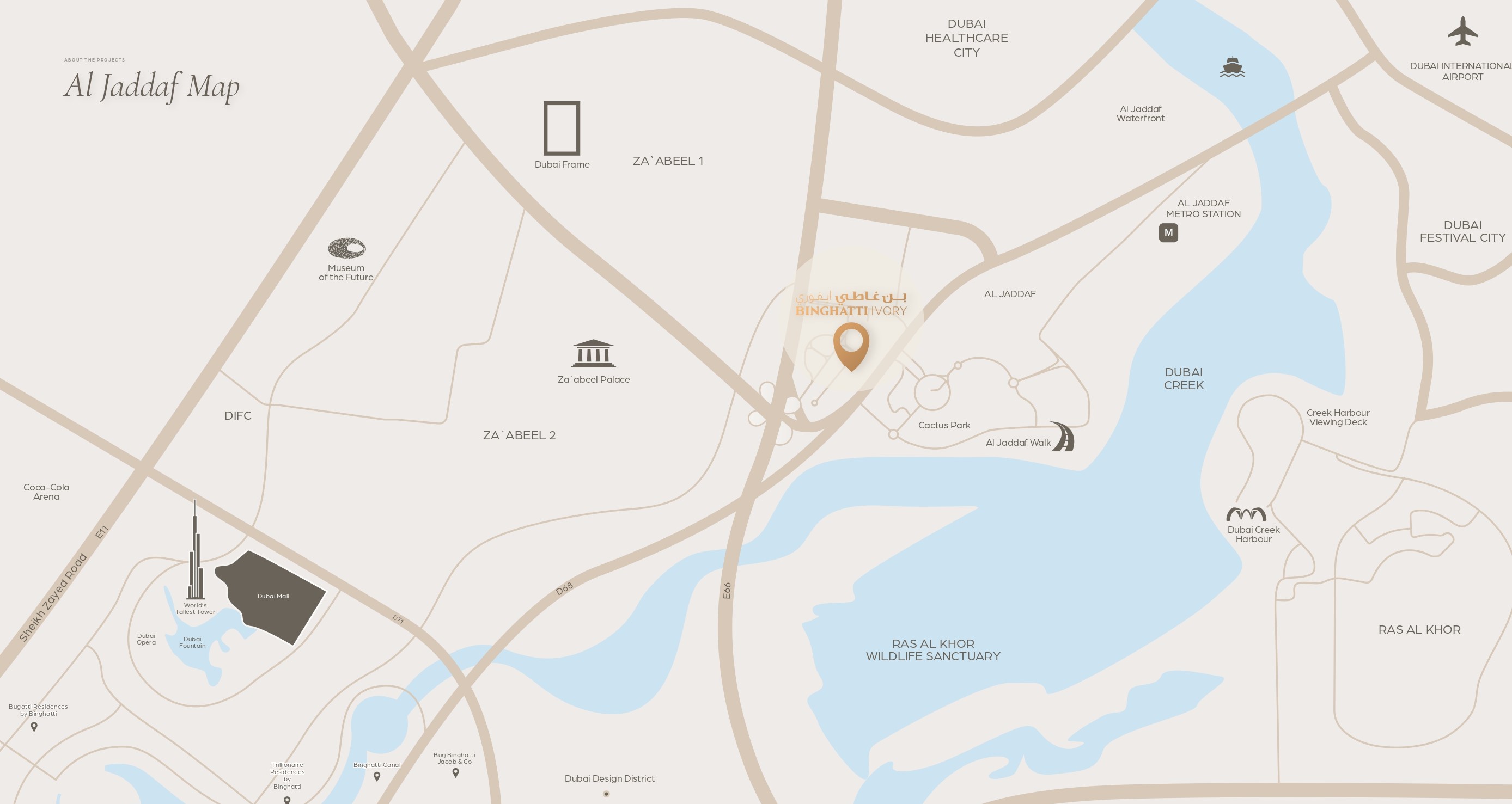 Binghatti Ivory - 1 Bedroom Apartment