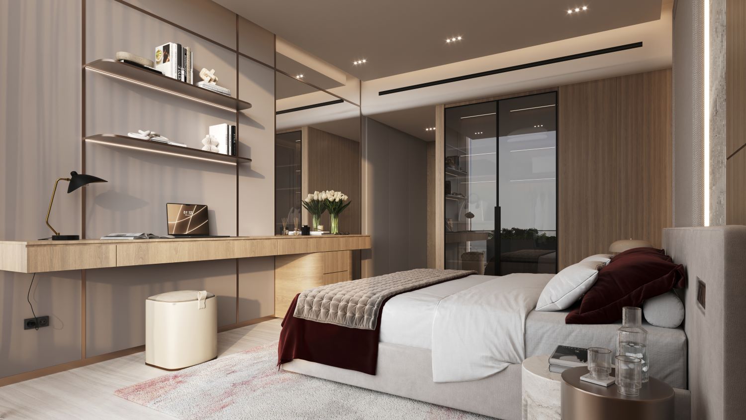 Binghatti Ruby - 2 Bedroom Royal Suite + Pool