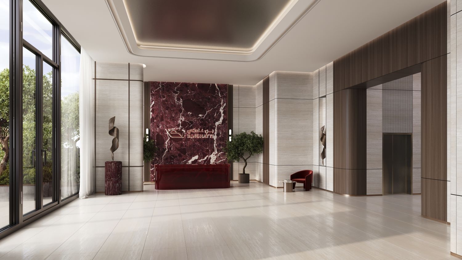 Binghatti Ruby - 2 Bedroom Royal Suite + Pool