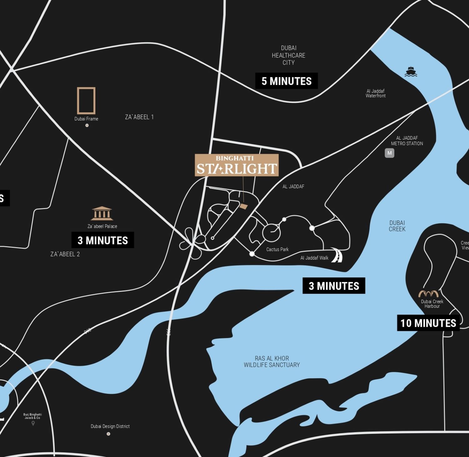 Binghatti Starlight - 2 Bedroom Apartment