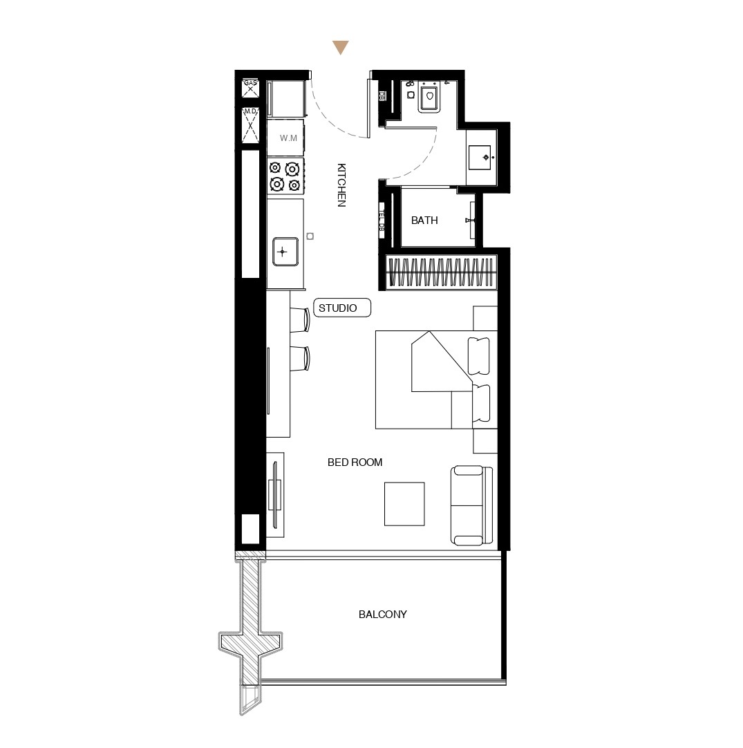 Binghatti Starlight - Studio