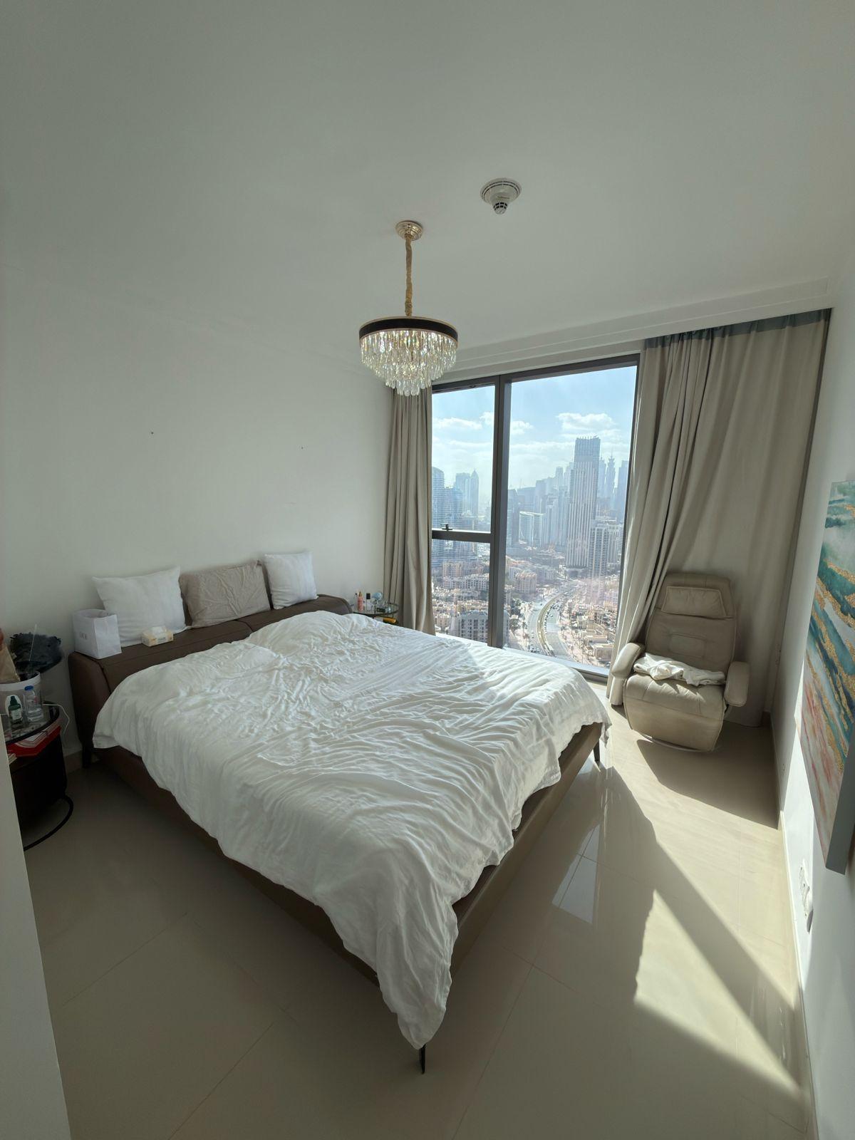 Boulevard Point by Emaar - Fully Furnished 3 Bedroom Apartment + Maid Room - Burj Khalifa & Dubai Mall View