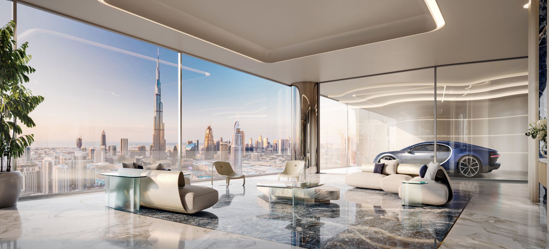 Binghatti Bugatti Residences - 2 Luxury Bedrooms + Maid Room