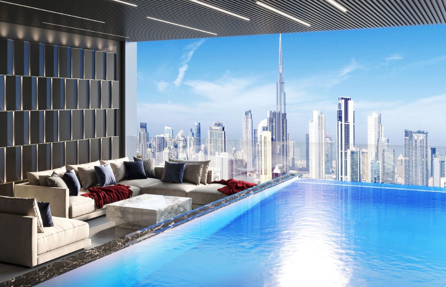 Burj Binghatti Jacob & Co - 2 Bedroom Emerald Villa + Pool