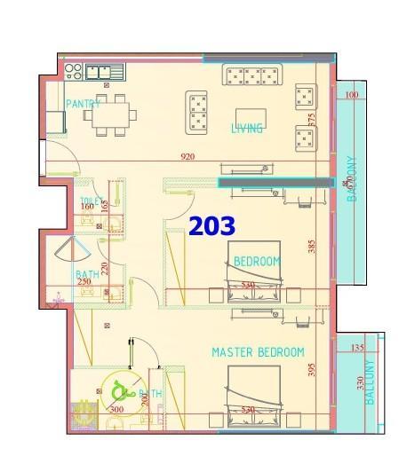 Carmel Residence - 2 Bedroom Apartment - Boutique Apartments for Sale in JVC Dubai