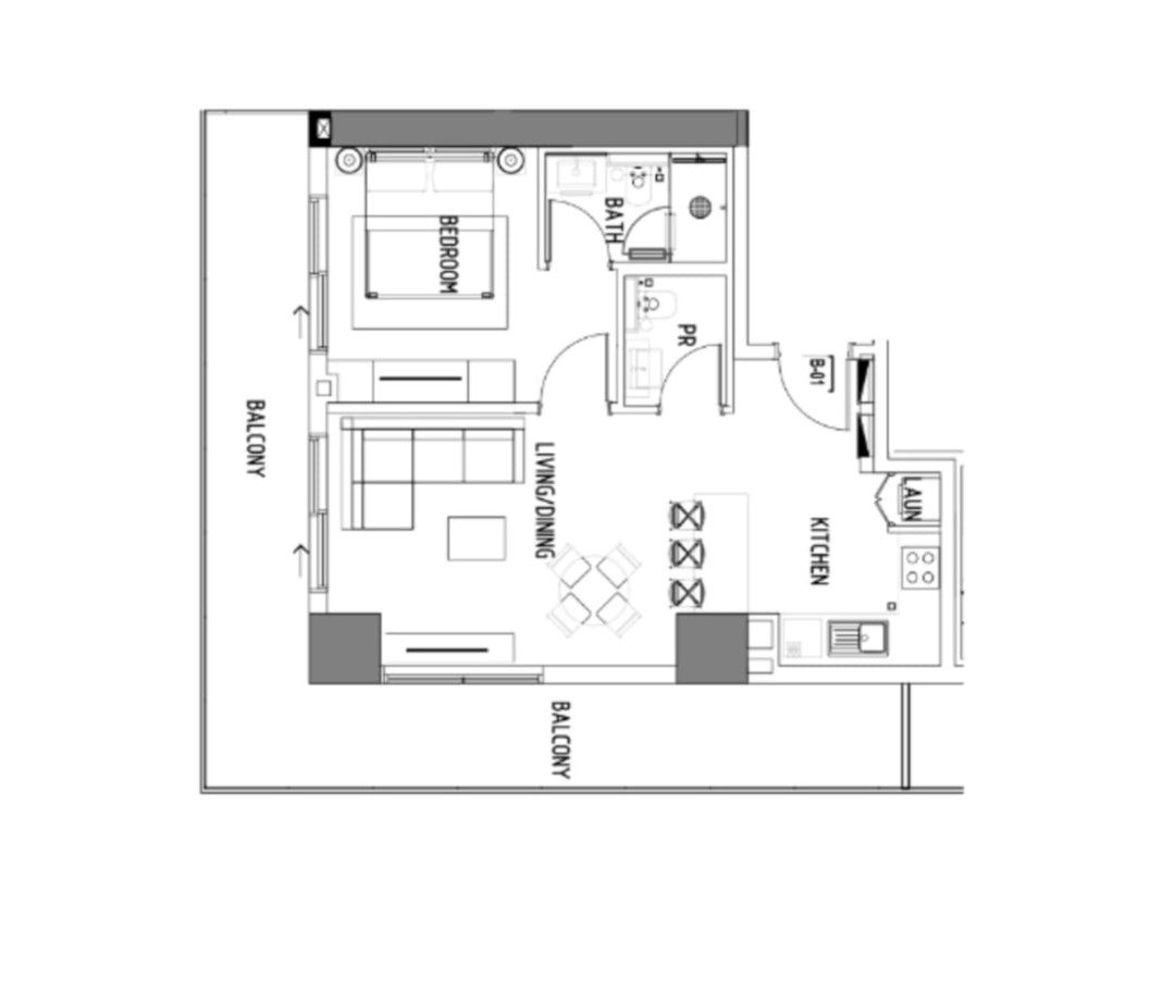 Chelsea Residences 2 by Damac - 1 Bedroom Apartment