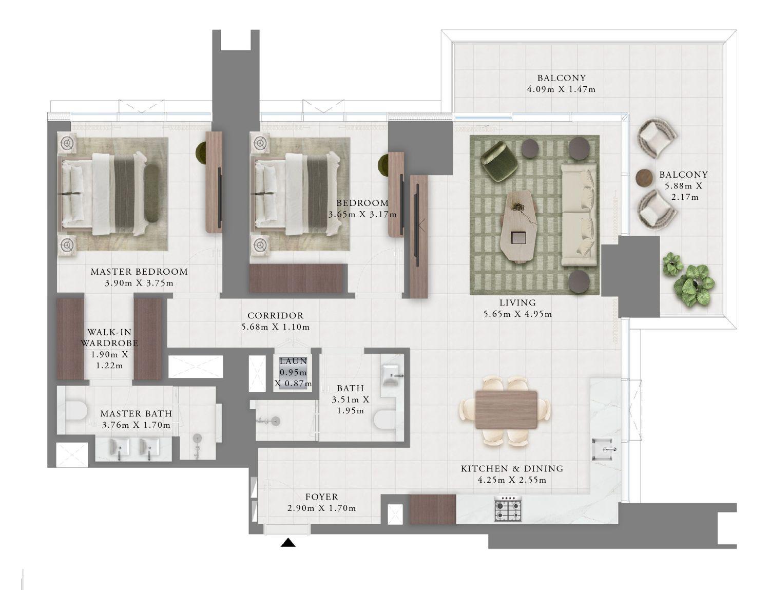 Creek Bay at Dubai Creek Harbour - 2 Bedroom Apartment - Investment Opportunity with Emaar Assurance