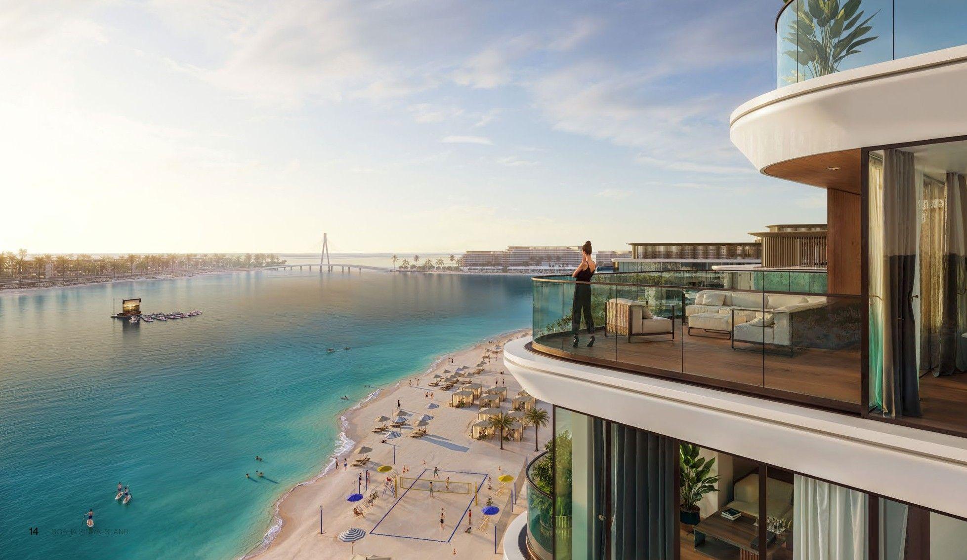 Delphine Beach Residences at Sobha Siniya Island - 2 Bedroom Apartment - Luxury Island Living