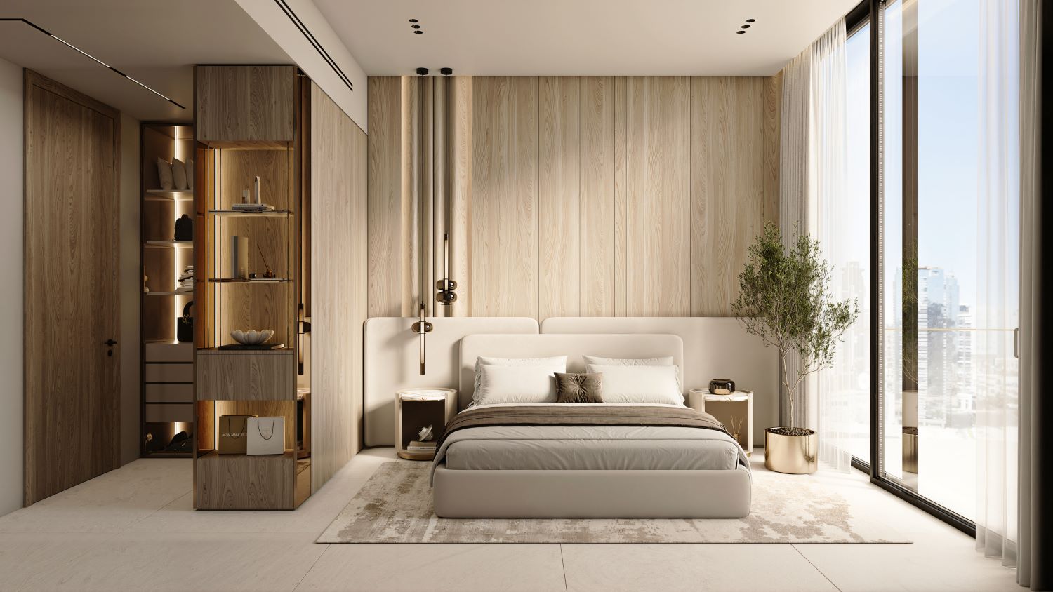 DWTN Residences - 3 Bedroom Apartment + Maid Room