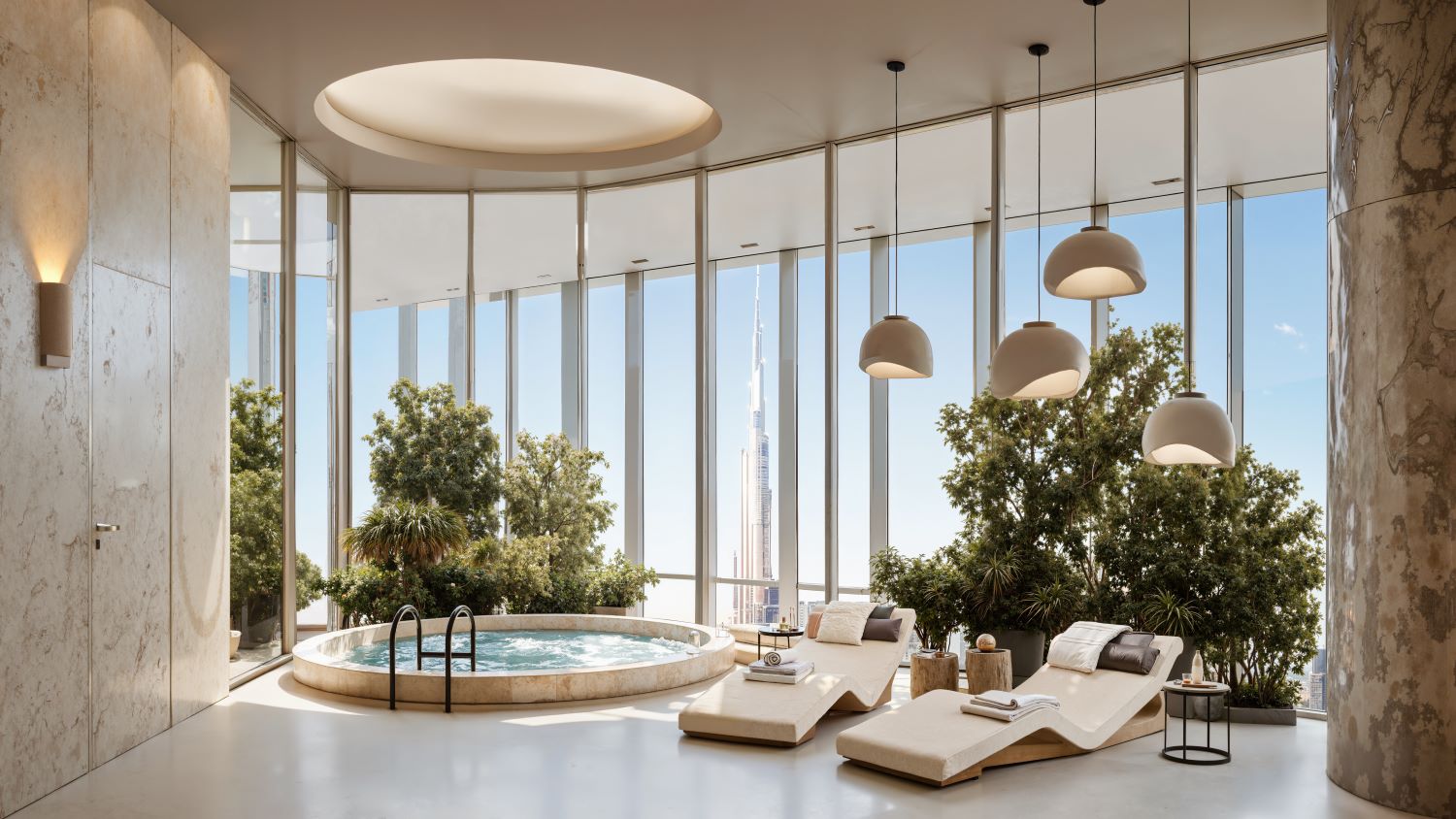 DWTN Residences - 3 Bedroom Apartment + Maid Room