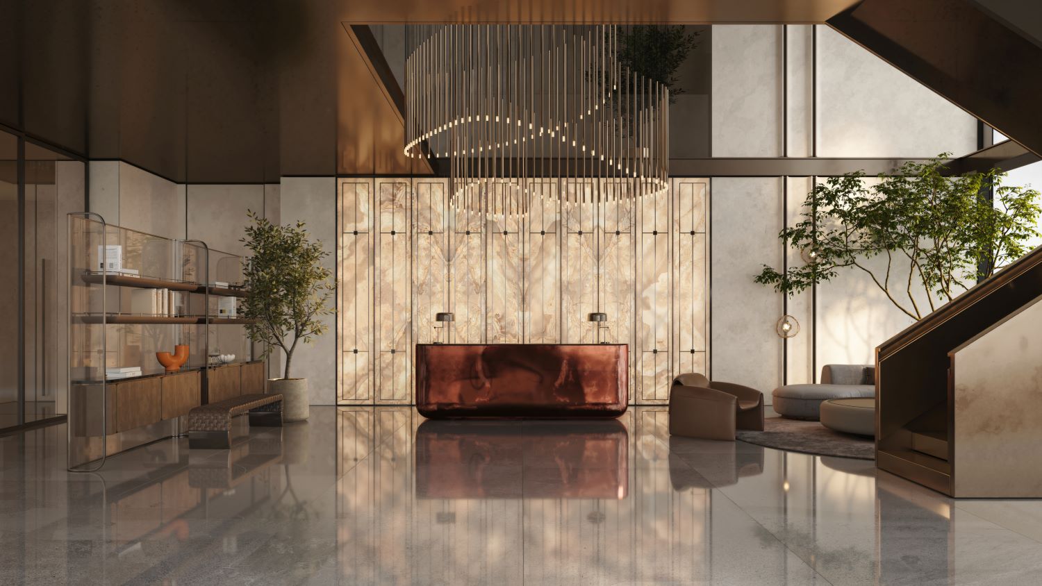 DWTN Residences - 3 Bedroom Apartment + Maid Room