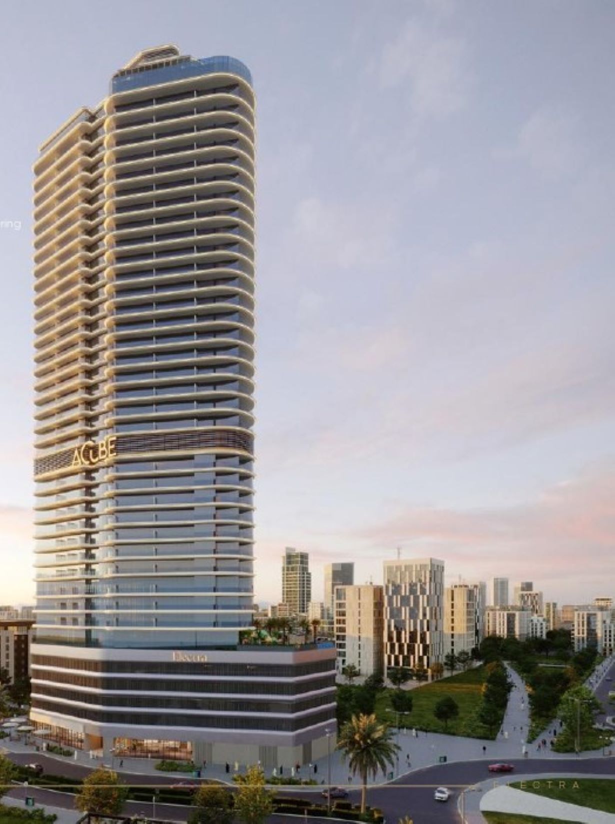 Electra-GOLF COURSE & CRICKET STADIUM Views - 2 Bedroom + Pool