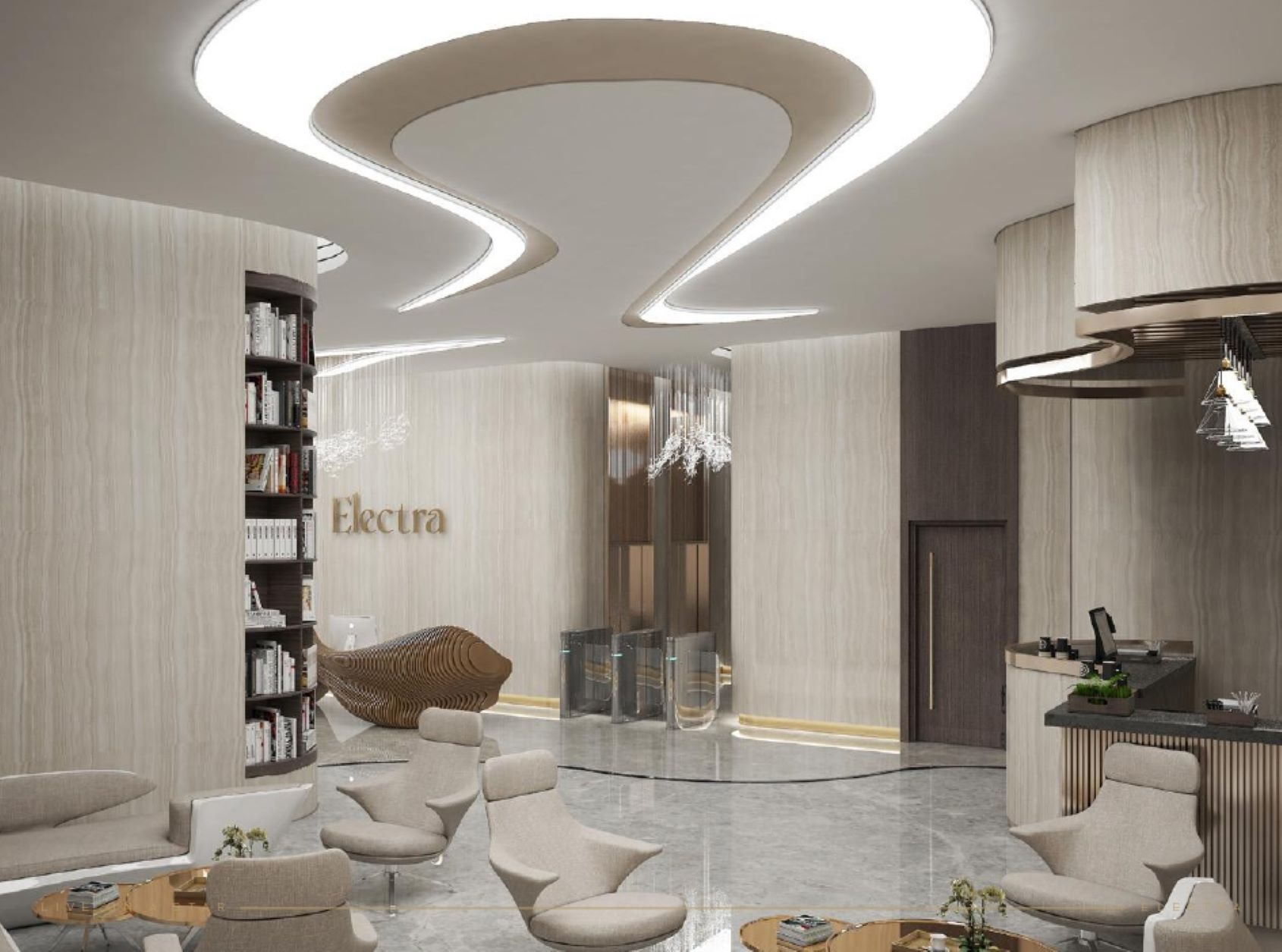 Electra-GOLF COURSE & CRICKET STADIUM Views - 2 Bedroom + Pool