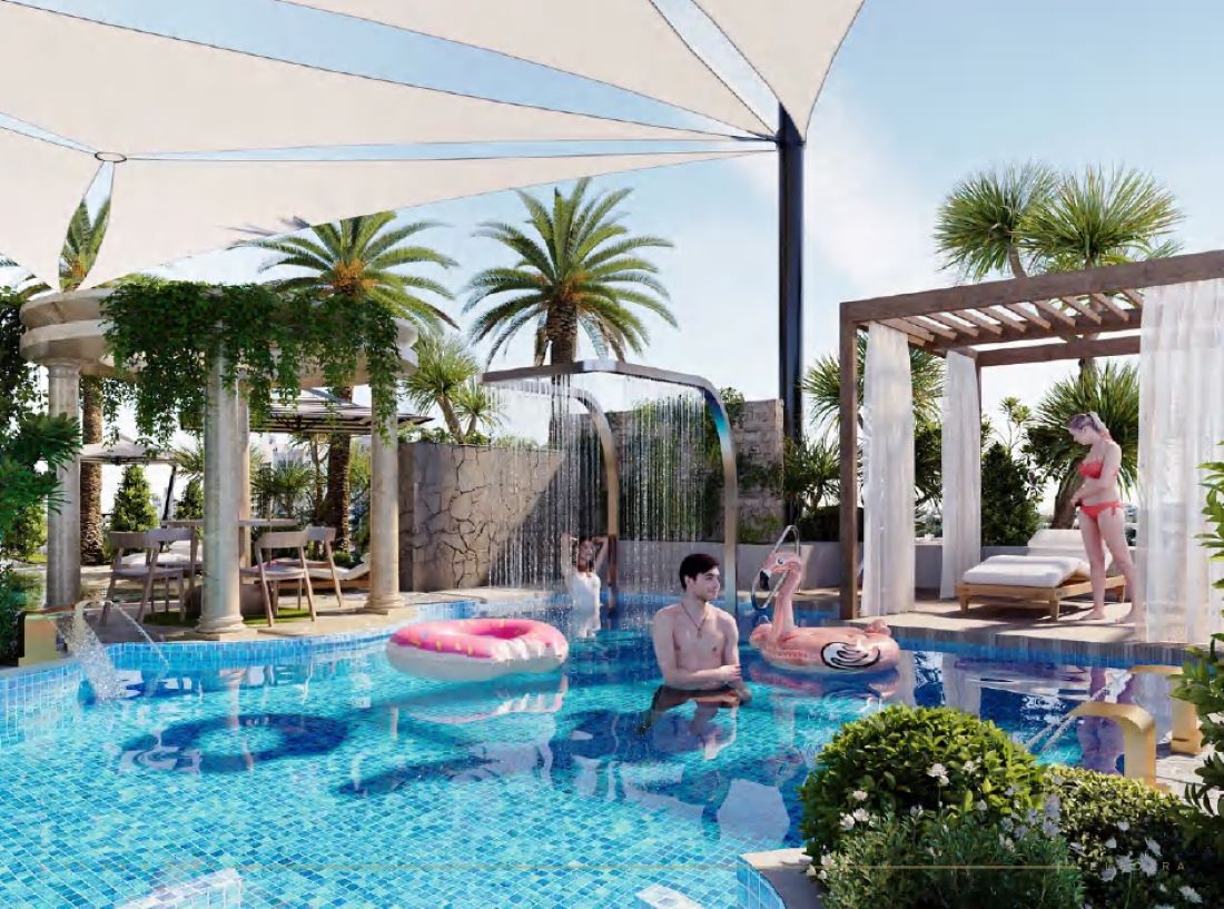 Electra-GOLF COURSE & CRICKET STADIUM Views - 2 Bedroom + Pool