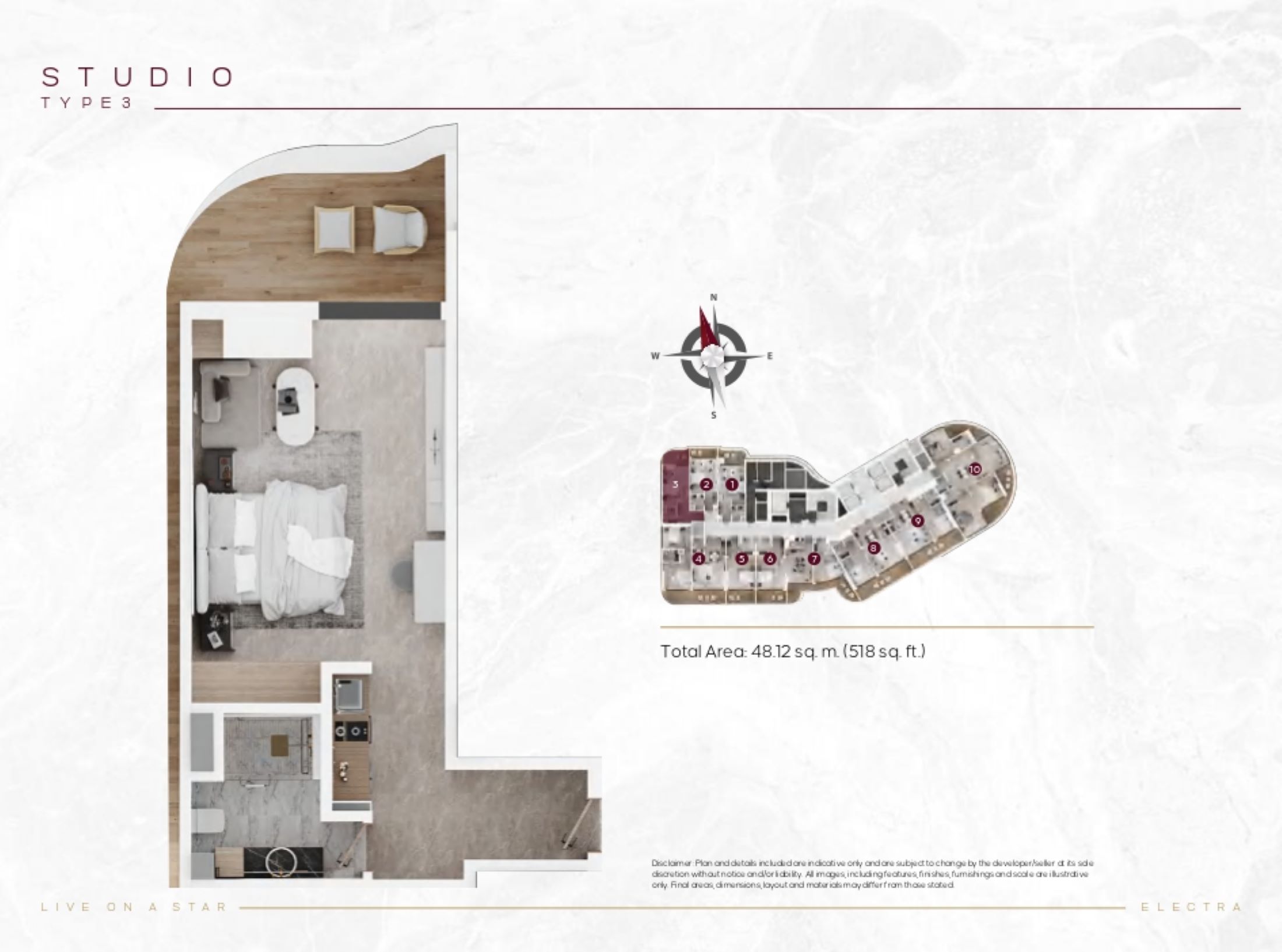 Electra-JVC & MARINA SKYLINE Views - Studio