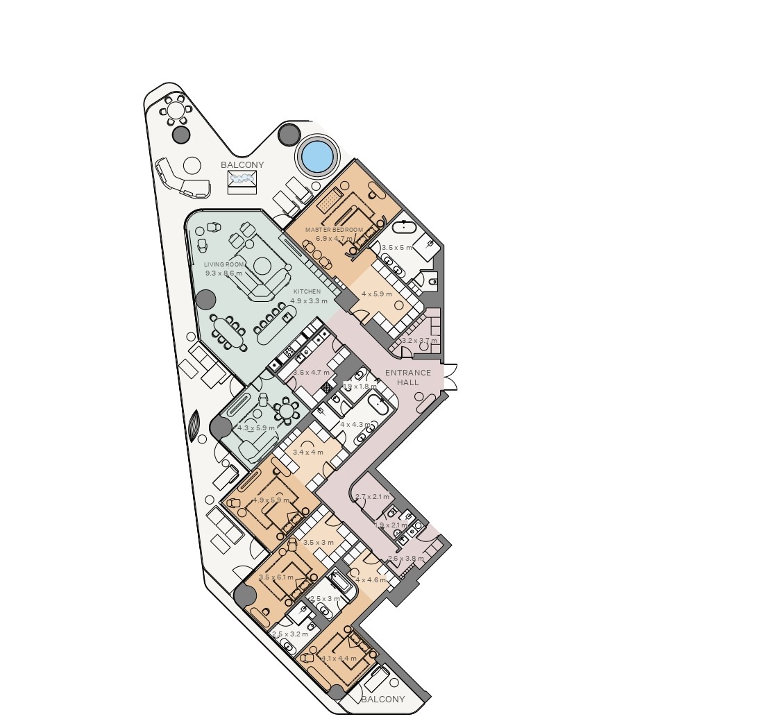 Eywa Residences  - 4 Bedroom Apartment