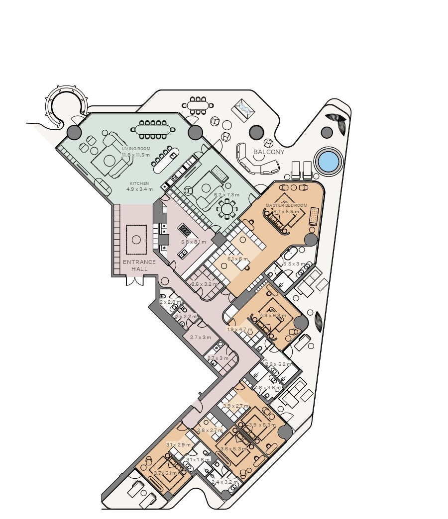 Eywa Residences  - 5 Bedroom Apartment