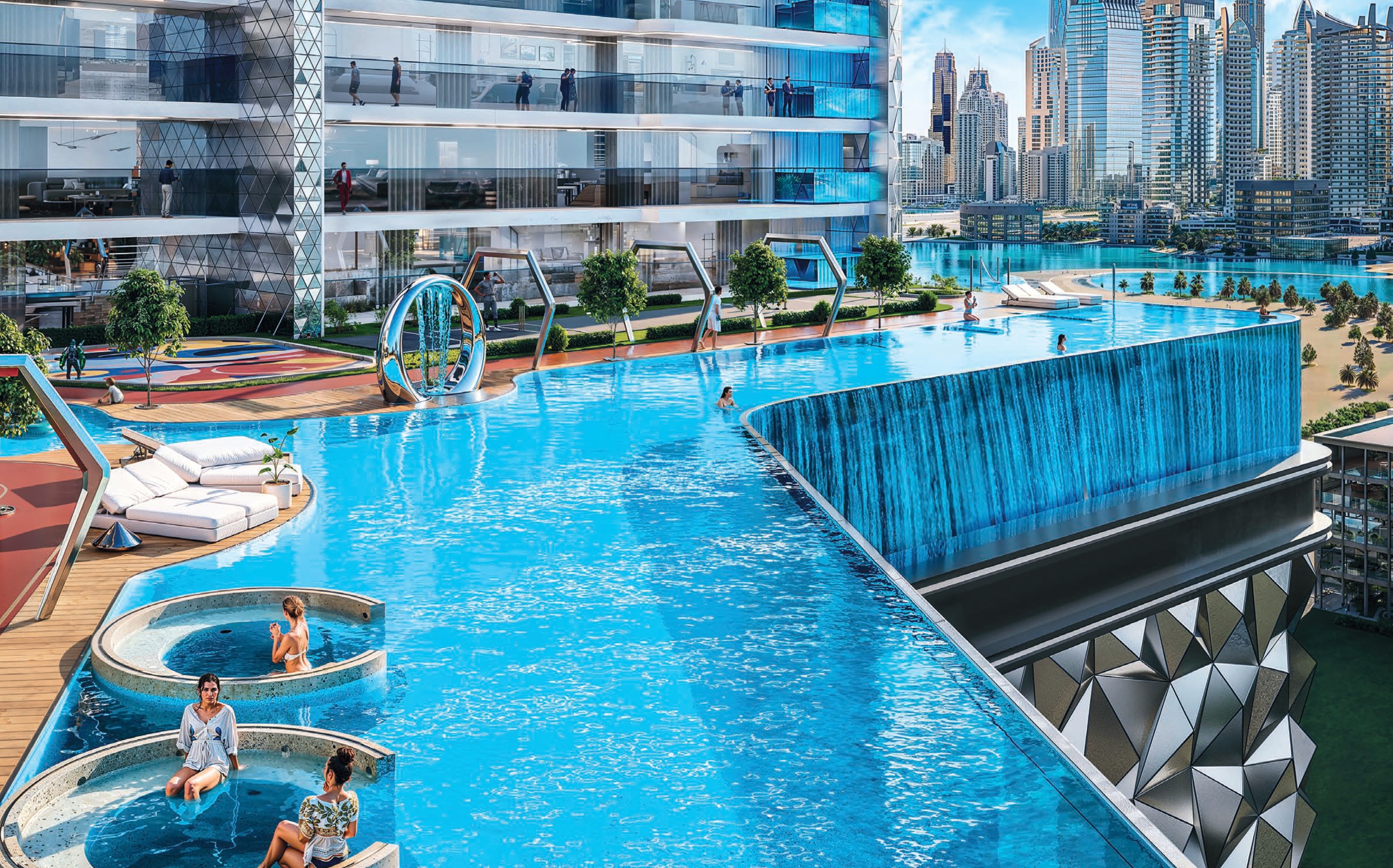 Diamondz by Danube - 4 Bedroom Apartment + Pool