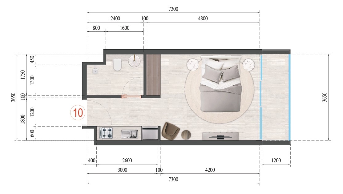 Guzel Towers - Studio