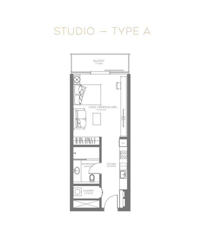 Luxury Studio in Louvre Abu Dhabi Residences
