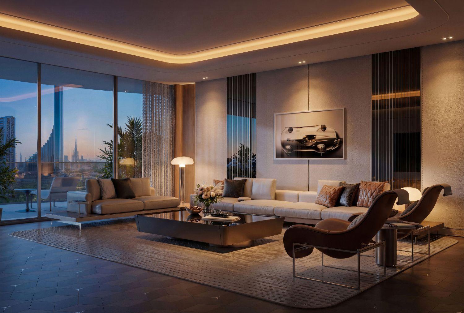 Mercedes-Benz Places Binghatti City Maybach - 3 Bedroom Apartment
