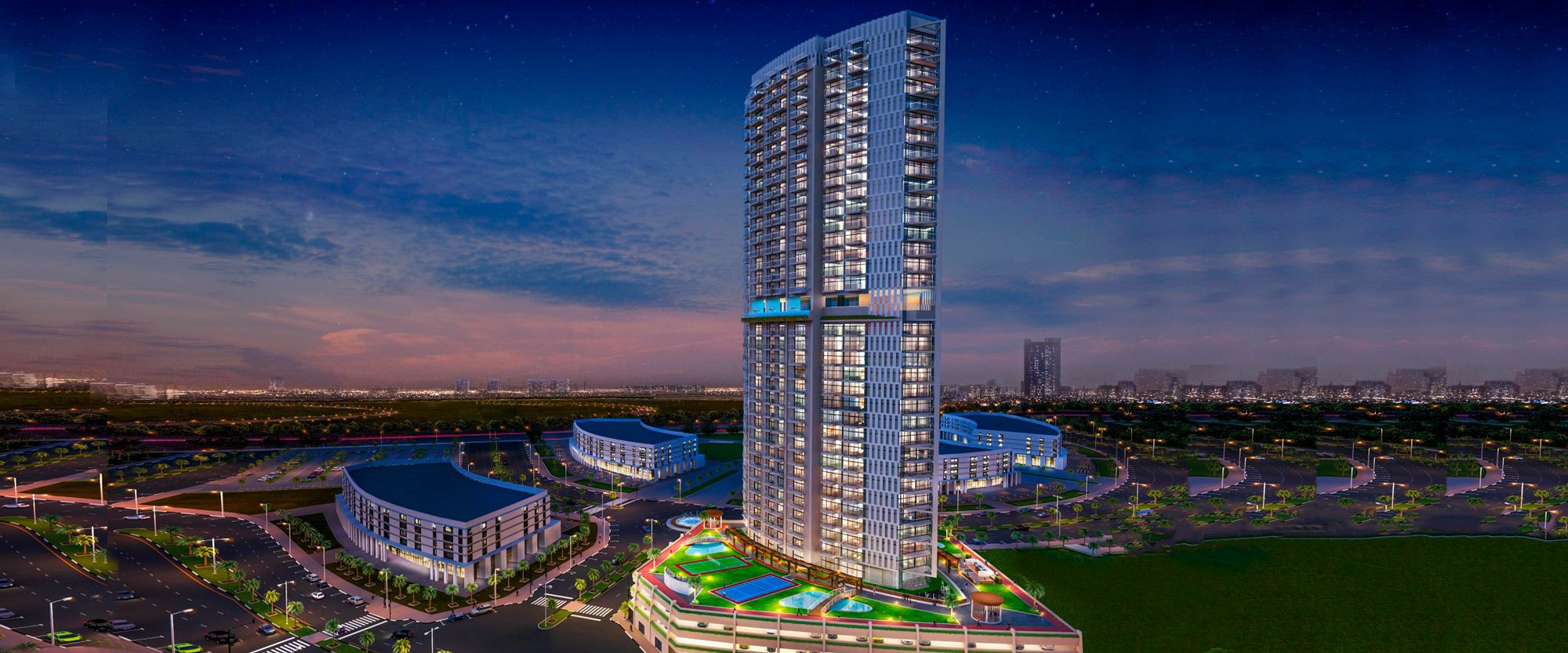 Miraclz Tower by Danube - Studio | Fully Furnished | Park View | High Floor | Vacant