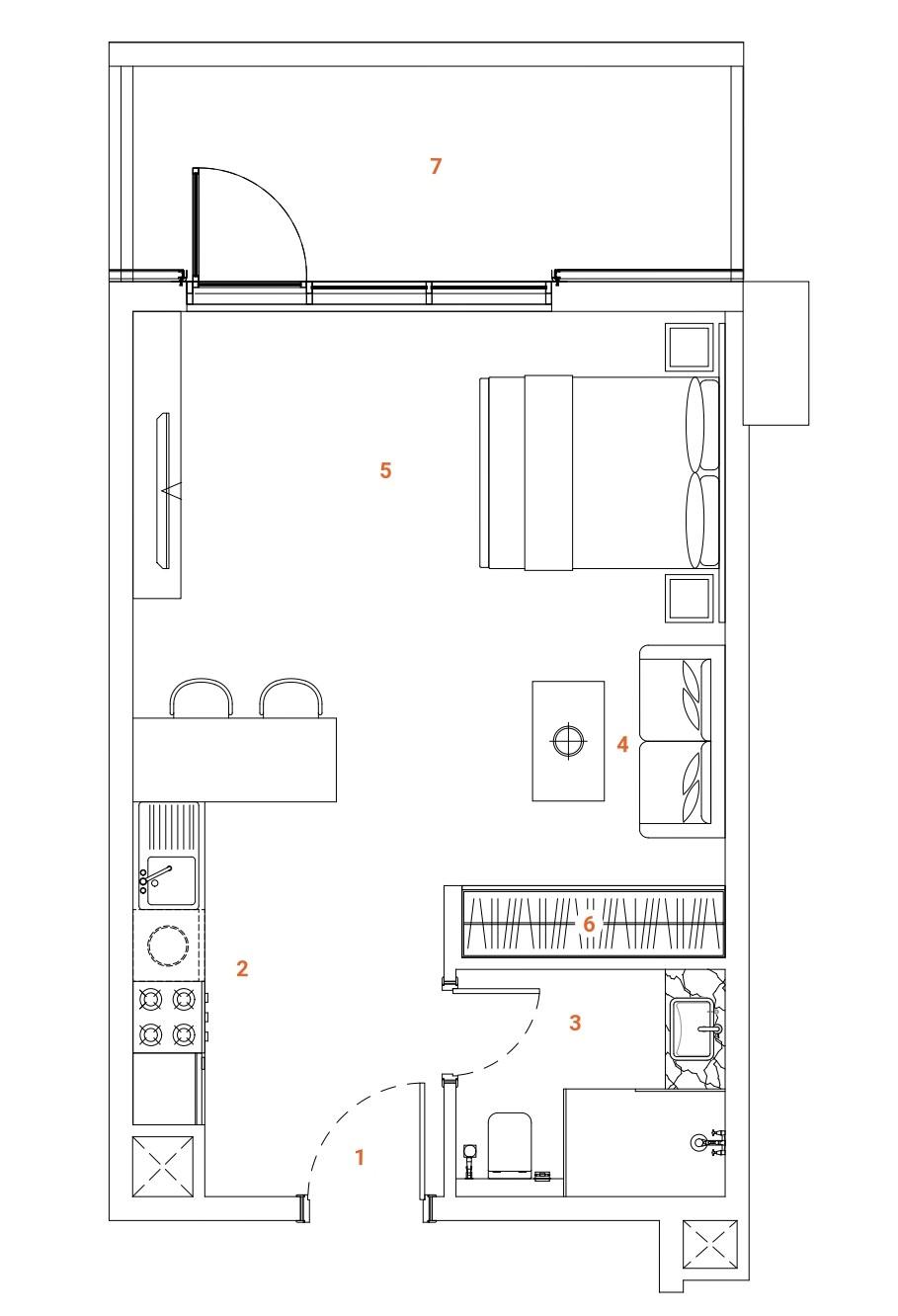 Orchard Place - Studio