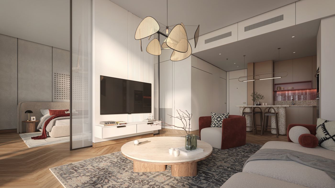 Ember at Park Five - 3 Bedroom Apartment + Maid Room