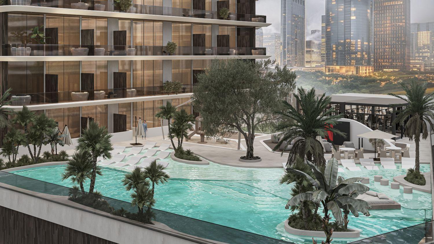 Peace Avenue by Peace Homes - 1 Bedroom + Jacuzzi - Affordable Apartments in Jebel Ali