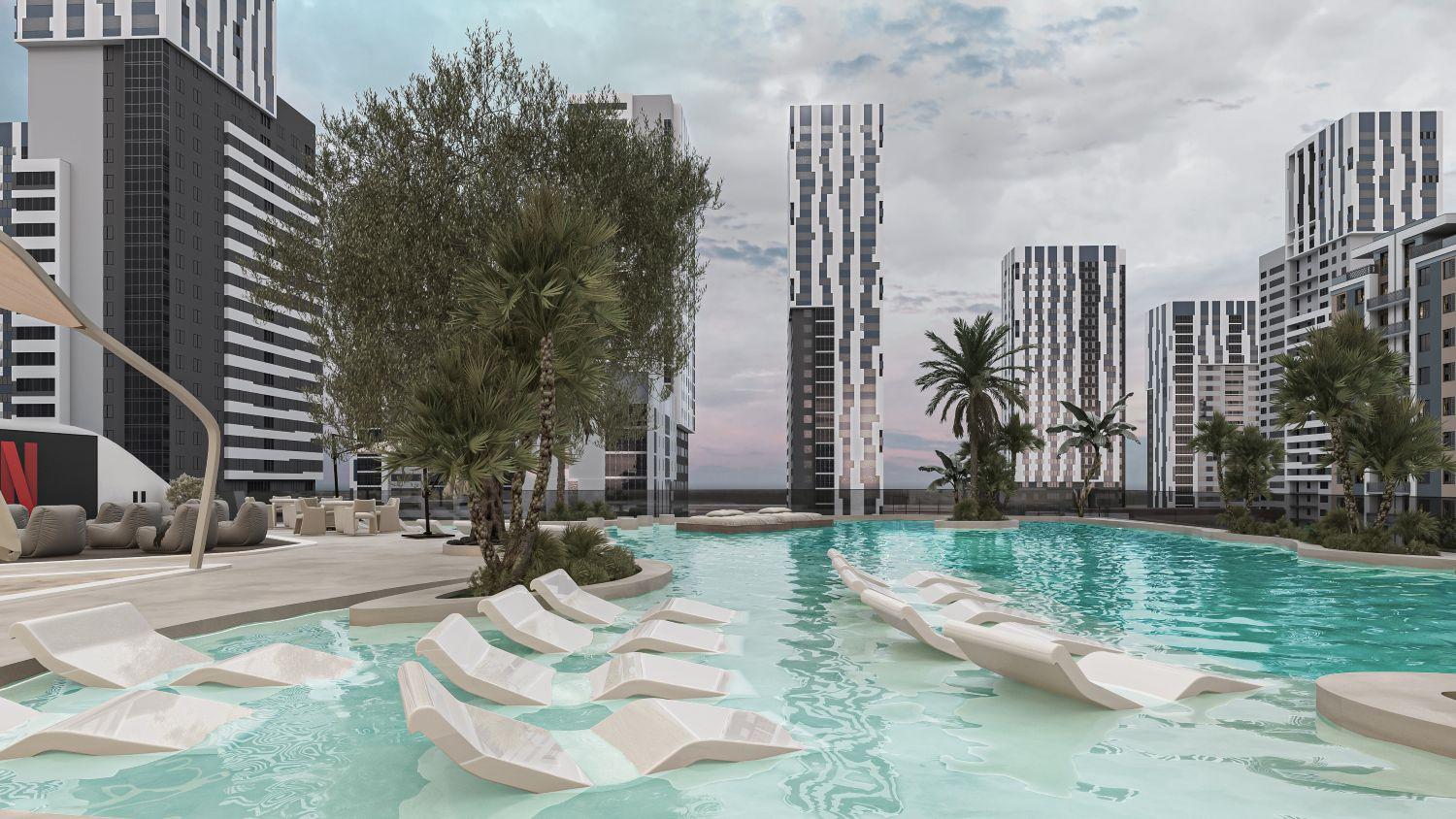 Peace Avenue by Peace Homes - 1 Bedroom + Jacuzzi - Affordable Apartments in Jebel Ali