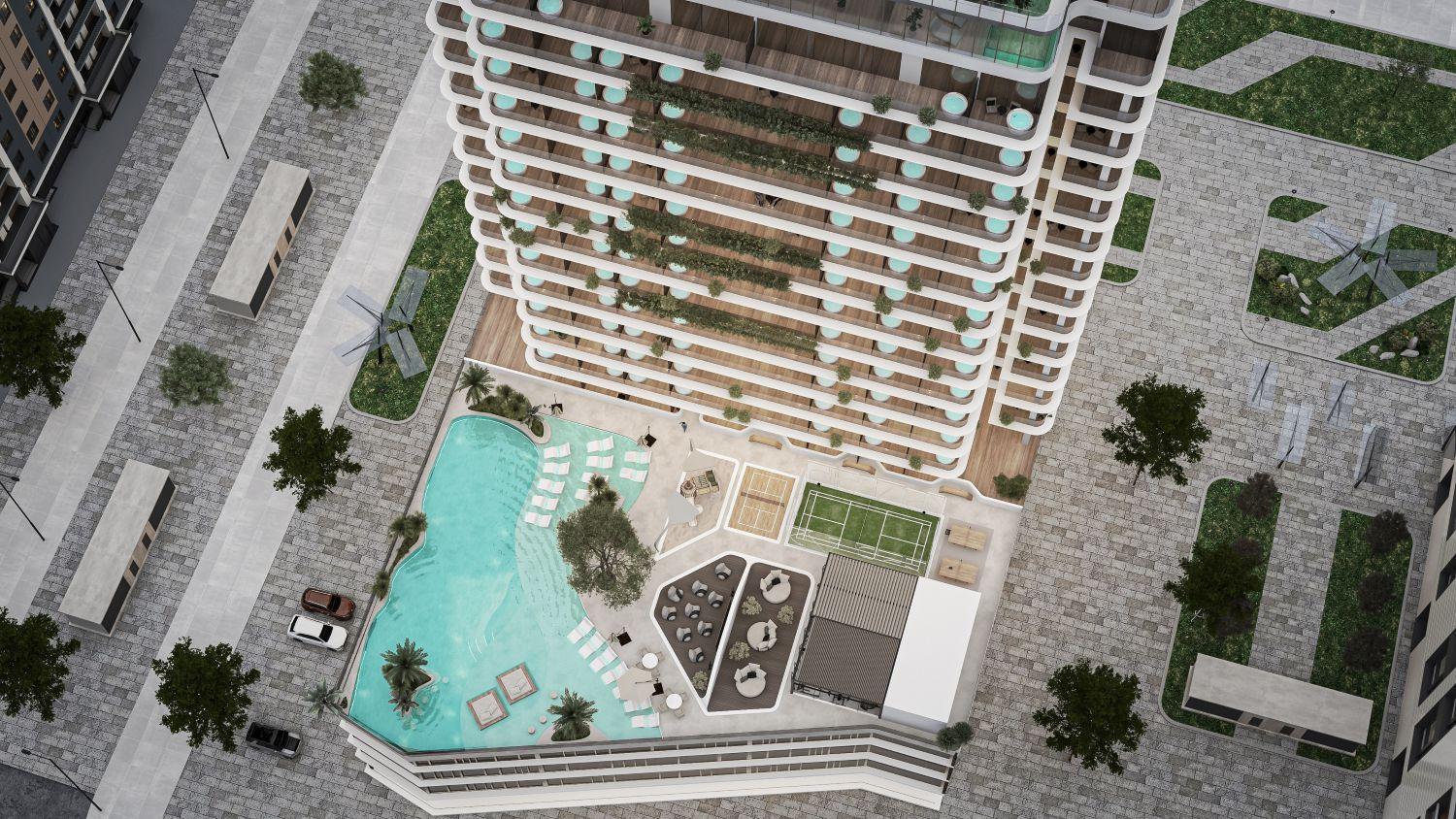 Peace Avenue by Peace Homes - 1 Bedroom + Jacuzzi - Affordable Apartments in Jebel Ali