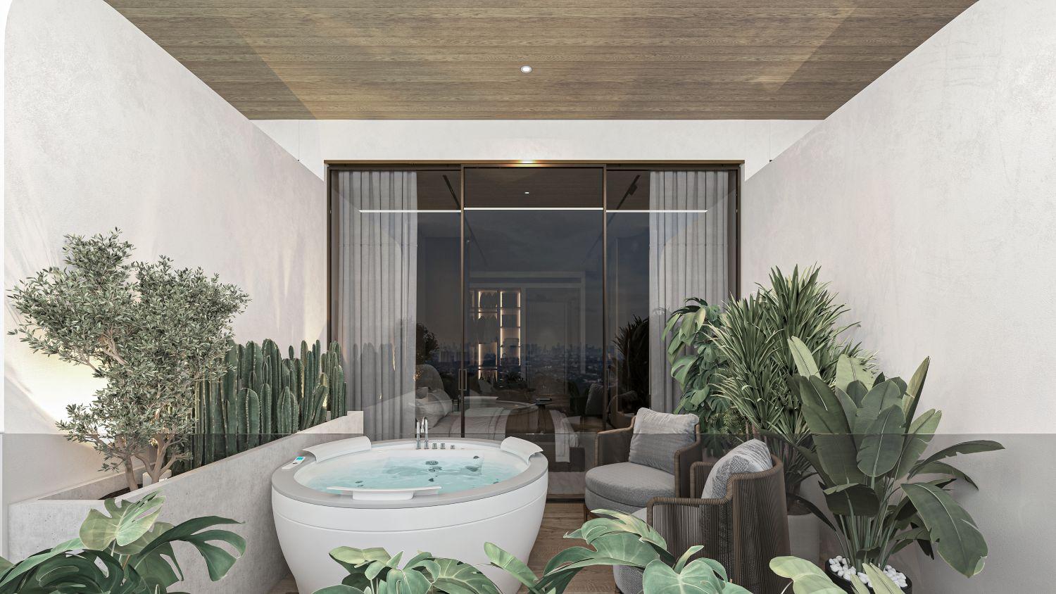 Peace Avenue by Peace Homes - 1 Bedroom + Jacuzzi - Affordable Apartments in Jebel Ali