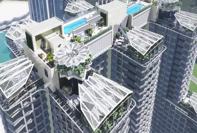 Golf Views Seven City JLT