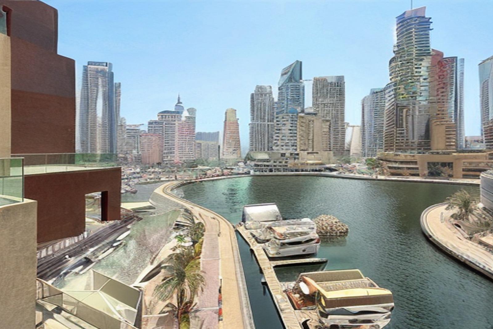 Elevated Luxury Living: Renovated Duplex with Waterfront Views in Dubai Marina